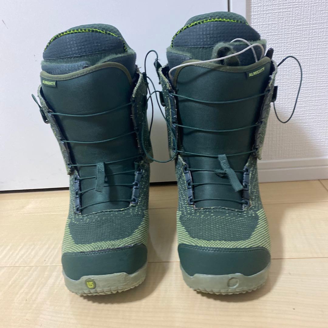 【美品_即日発送】BURTON スノボブーツ ALMIGHTY 27.0cm