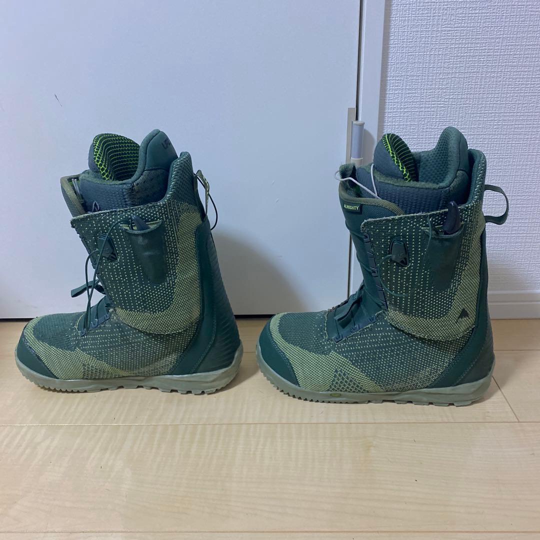 【美品_即日発送】BURTON スノボブーツ ALMIGHTY 27.0cm