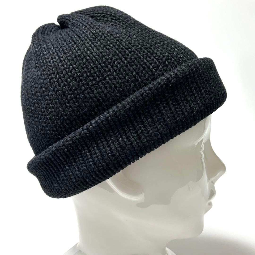 【美品】COMESANDGOES 日本製2WAYコットンニットキャップ/ビーニー
