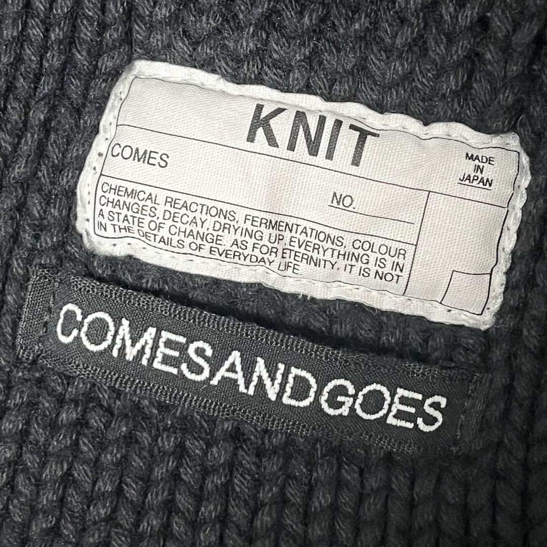 【美品】COMESANDGOES 日本製2WAYコットンニットキャップ/ビーニー