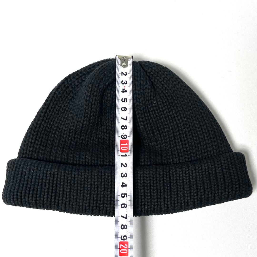 【美品】COMESANDGOES 日本製2WAYコットンニットキャップ/ビーニー