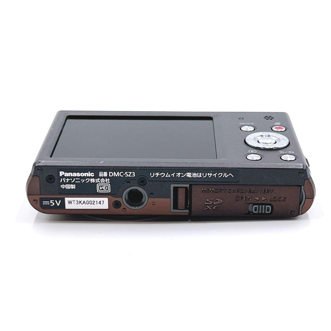 【超美品】 Panasonic LUMIX DMC-SZ3 ブラウン　動作確認済
