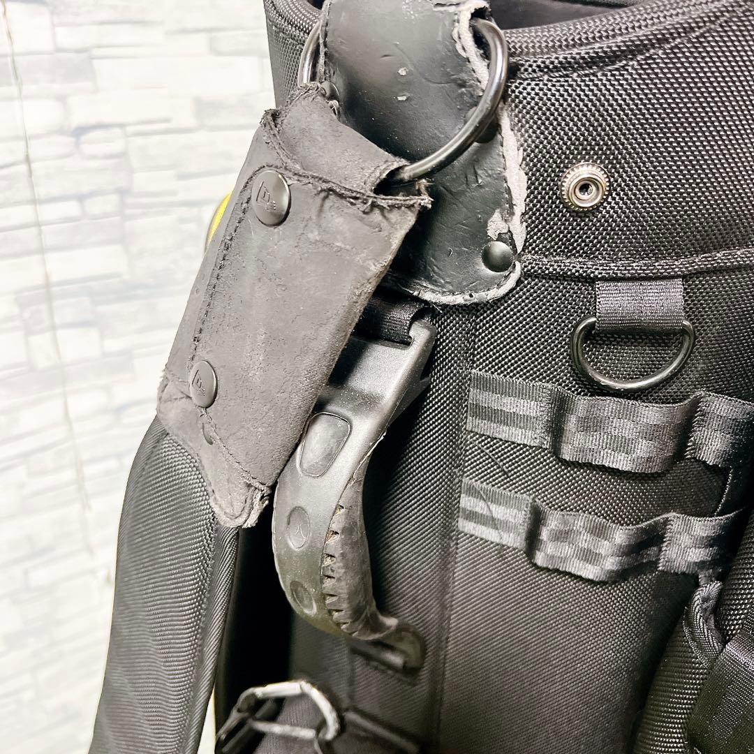 NEW ERA ニューエラ キャディバッグ カート式 ブラック ポーチ付属