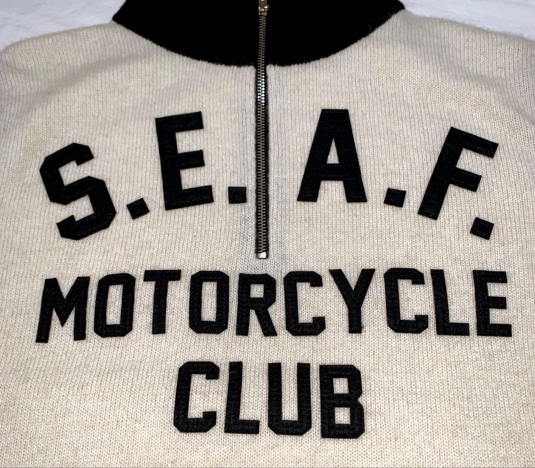 世田谷ベース SEAF モーターサイクル クラブセーター Lサイズ 所