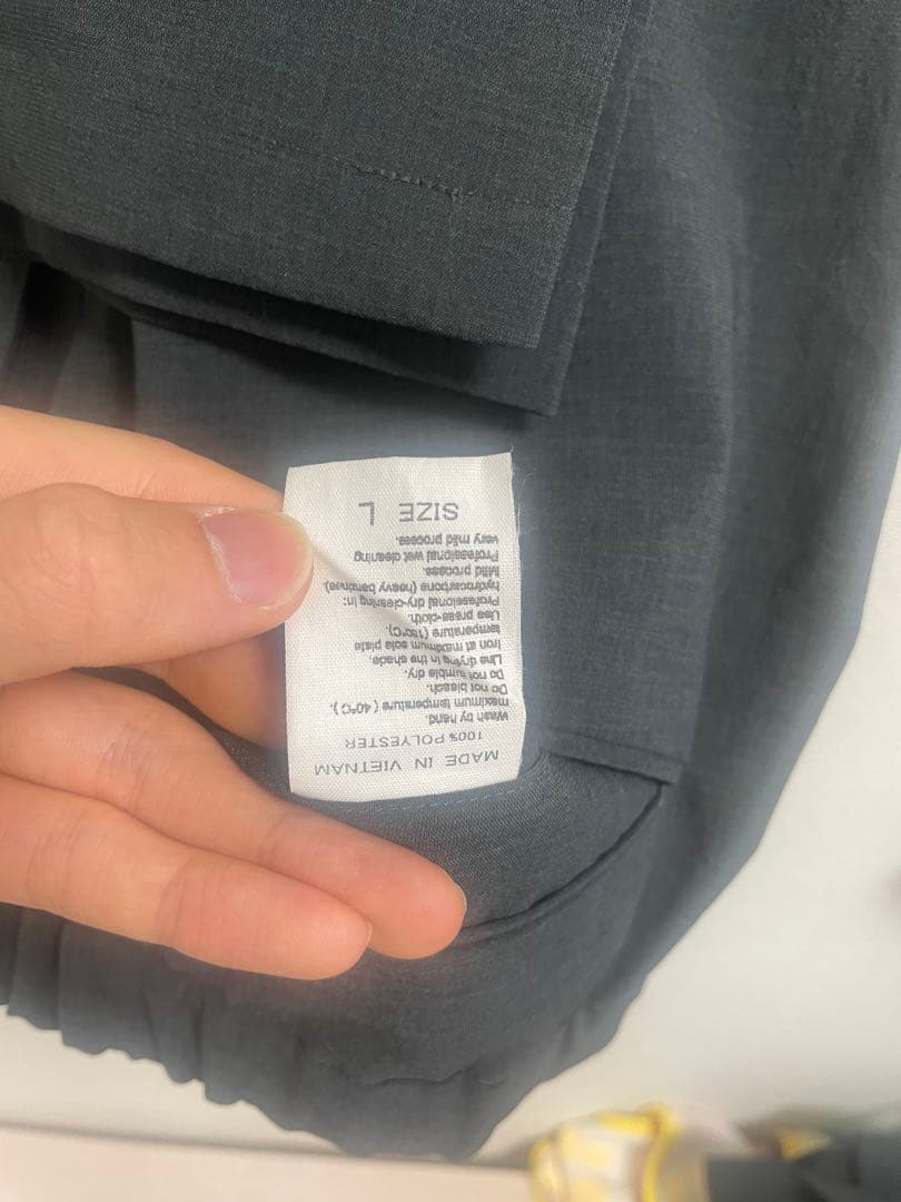 【RIRANCHA】セットアップ / ノーカラージャケット & スラックス