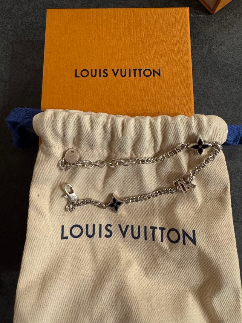 LOUIS VUITTON ブレスレット シルバー　ルイヴィトン　箱付き