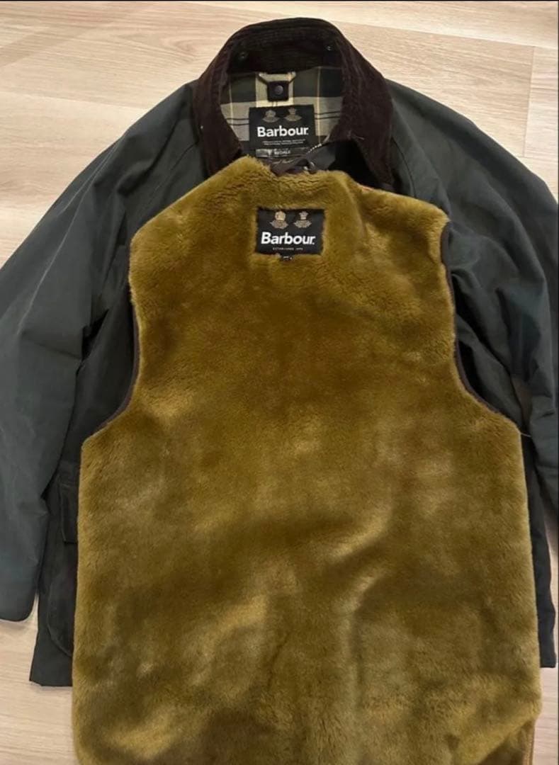 バブアー ビデイル セージ ライナーセット - メルカリ