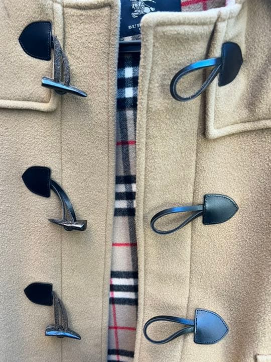 バーバリーダッフルコート 120