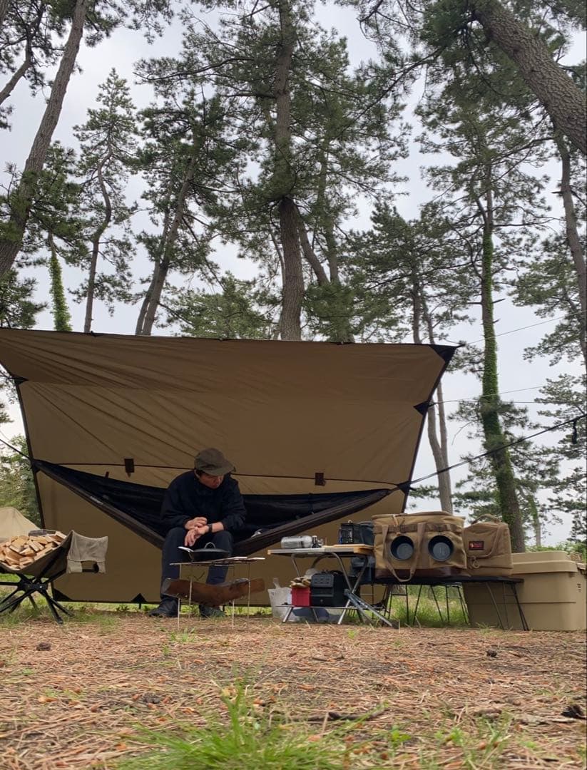 テーブル・チェア・ハンモック DD Hammock Coyote Brown tarp