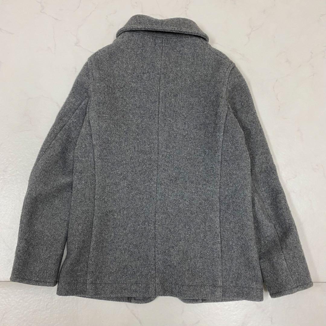 良品☆DANTON ダントン ウールモッサ シングルジャケット グレー 36