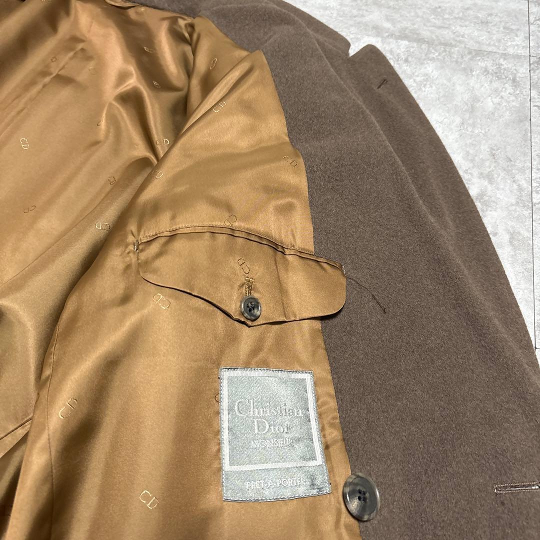 ジャケット・アウター vintage 80s dior cashmere super long