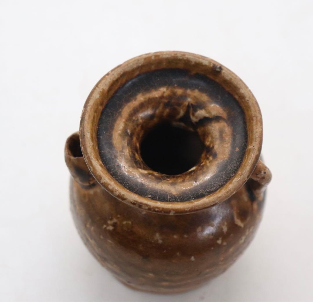 中国 黒釉 水注 送料込み1017