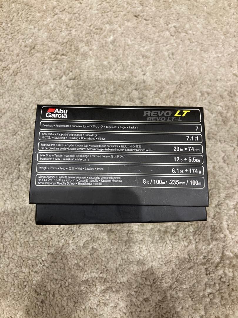 アブガルシア REVO LT-L 7.1:1左巻き