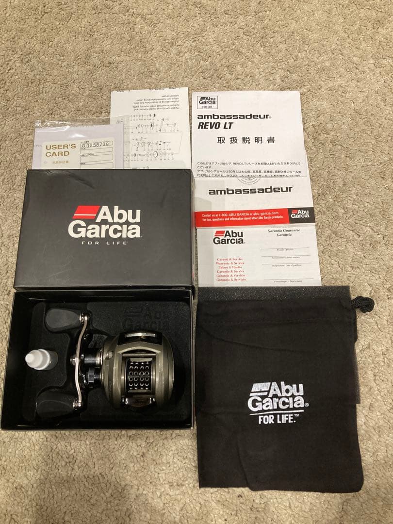 アブガルシア REVO LT-L 7.1:1左巻き