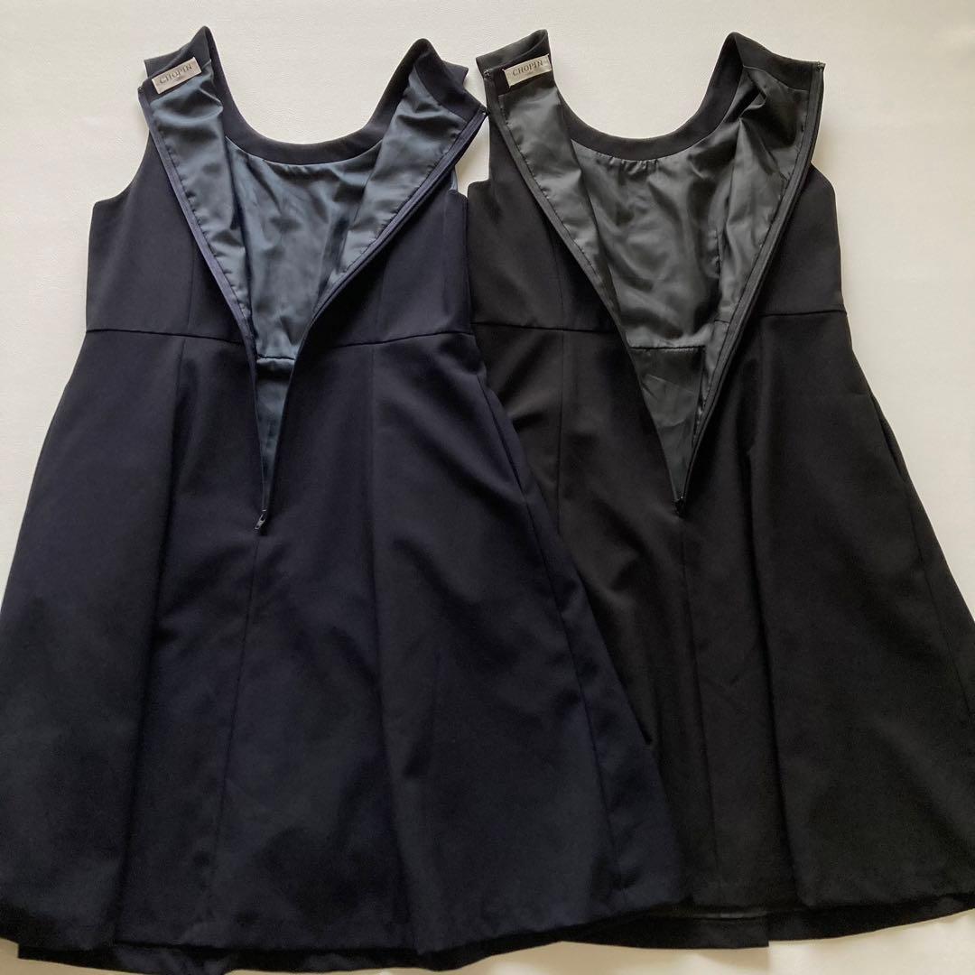 【極美品】CHOPIN （半袖ブラウス、ジャンパースカート） 双子用