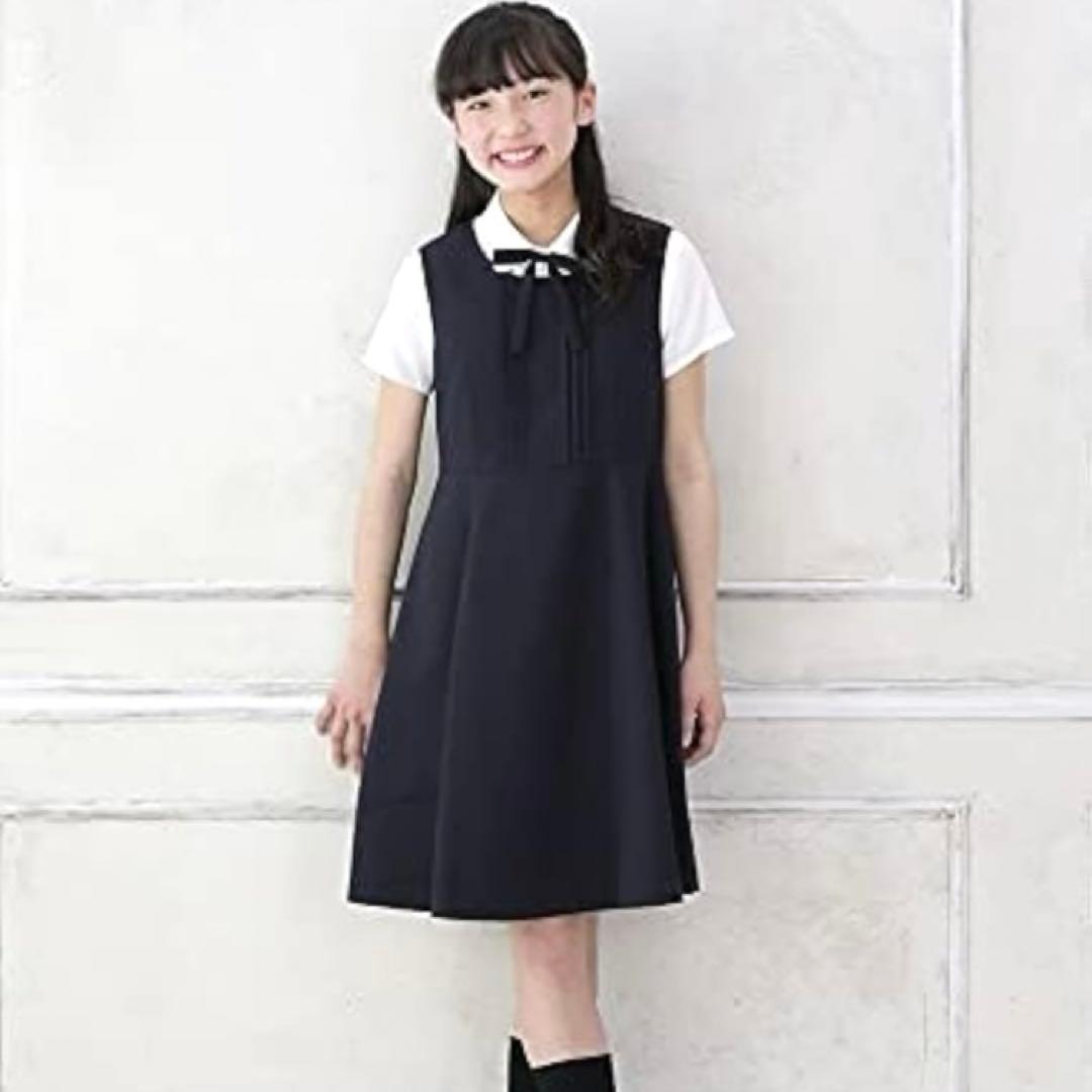 【極美品】CHOPIN （半袖ブラウス、ジャンパースカート） 双子用