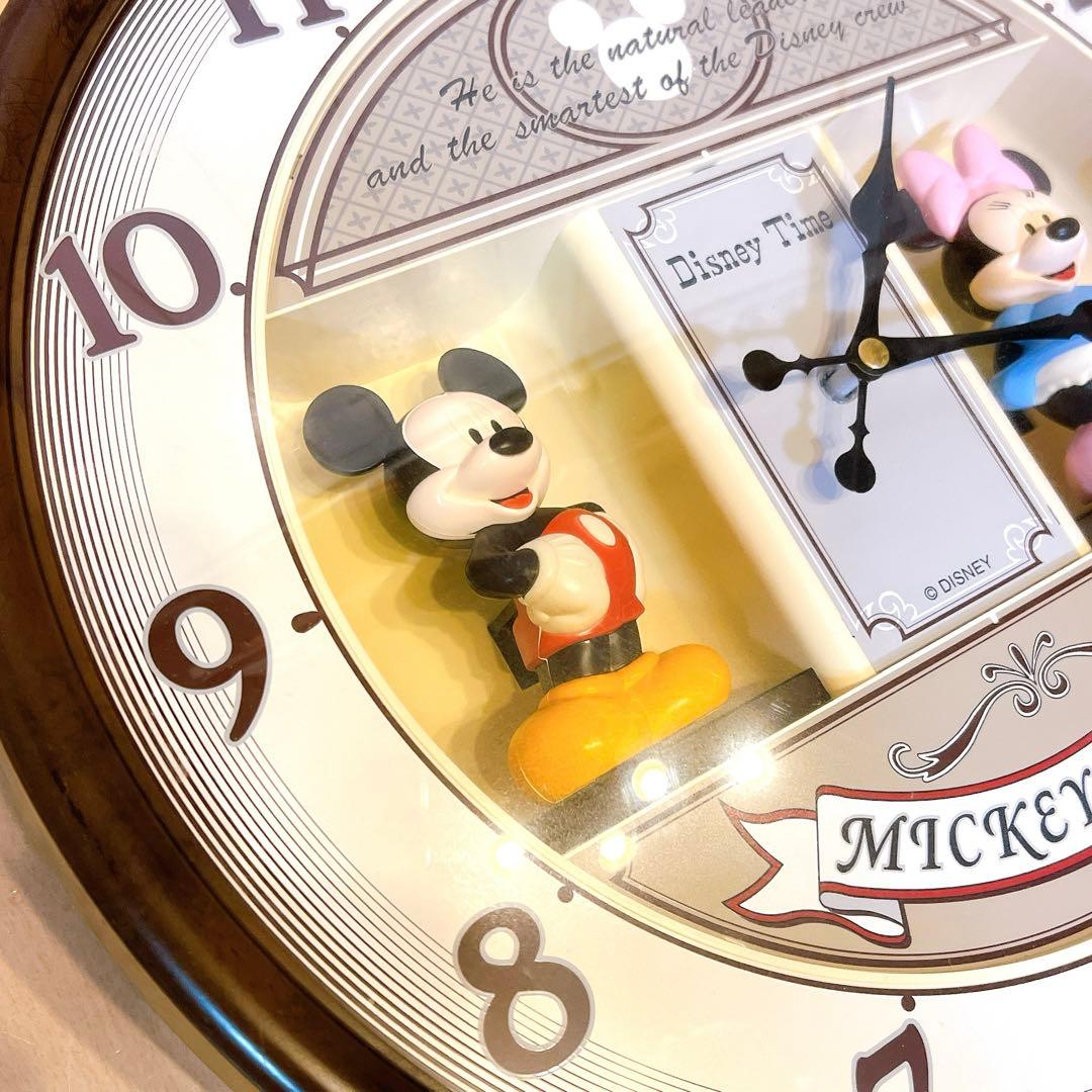 Disney Time からくり時計 掛け時計 FW527 ミッキー ミニー - メルカリ