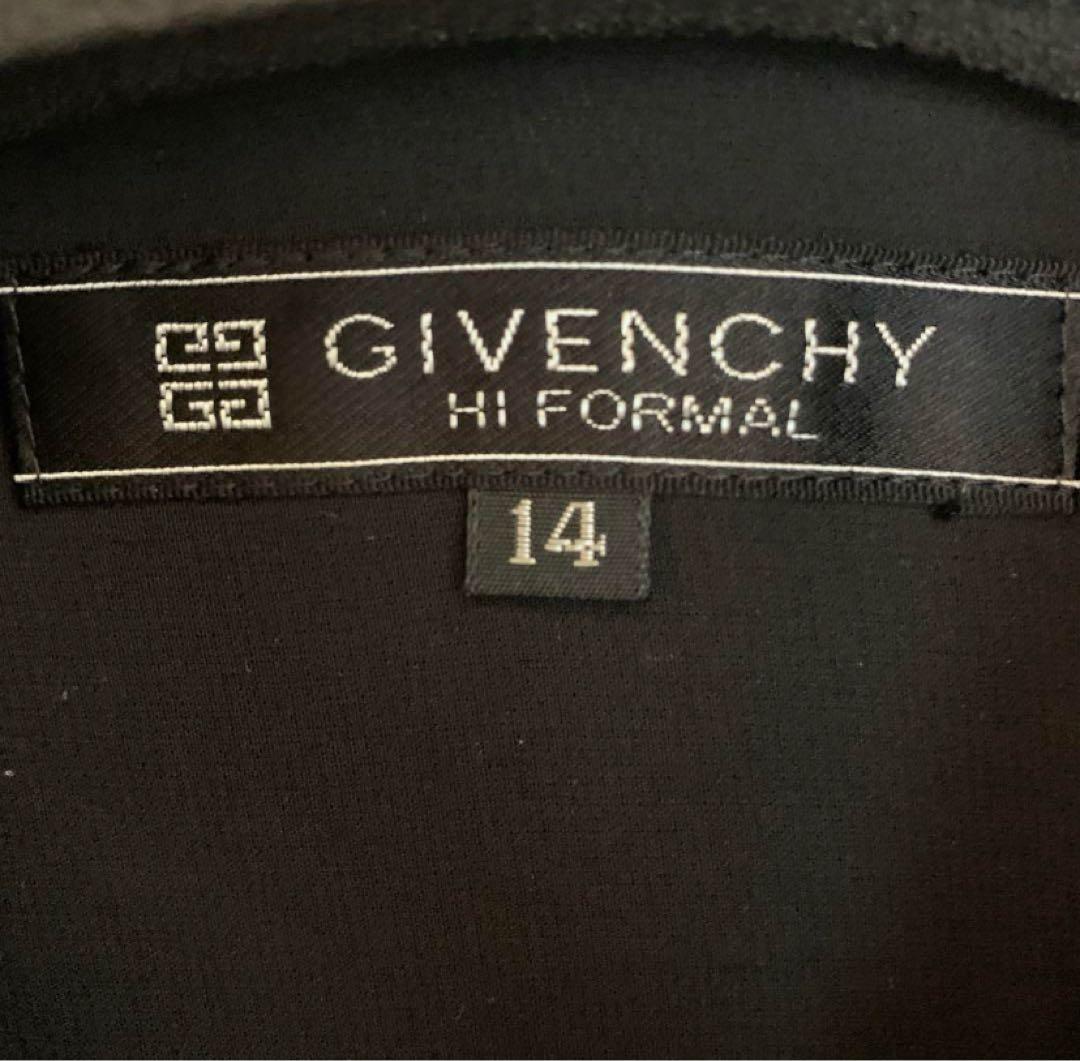 【最終値下げ】vintage ジバンシー ワンピース フォーマル XL 黒