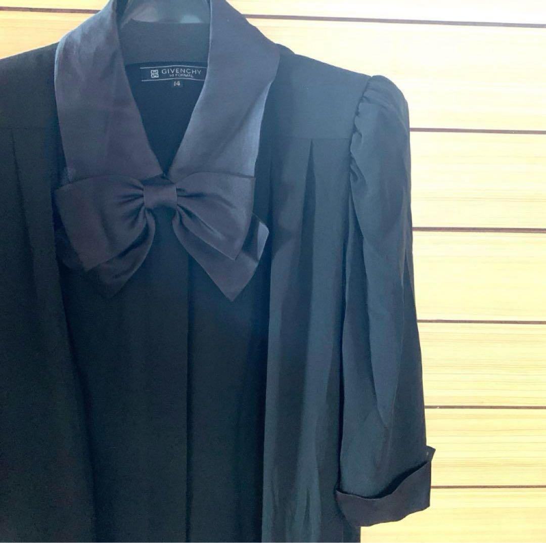 【最終値下げ】vintage ジバンシー ワンピース フォーマル XL 黒