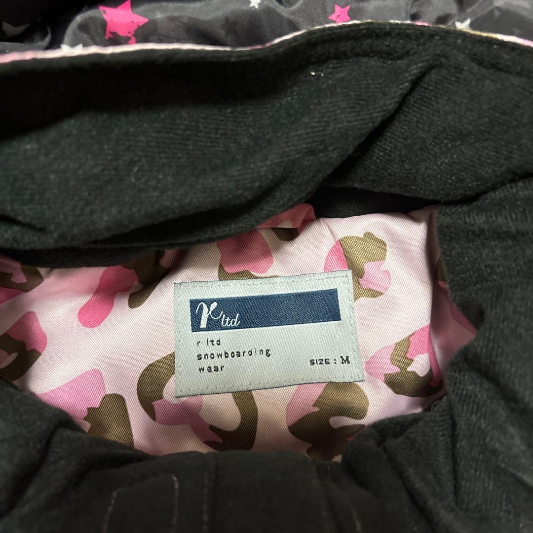 N Ltd スノーボードウェア Mサイズ ピンク迷彩