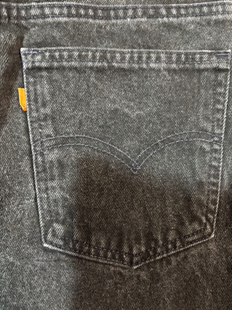 レア リーバイス 90s 565 WIDE LEG USA製 ブラックジーンズ - メルカリ