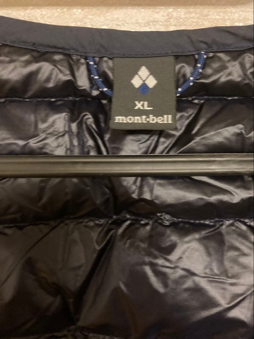 mont-bell EX 800 スペリオダウンベスト XL ネイビー