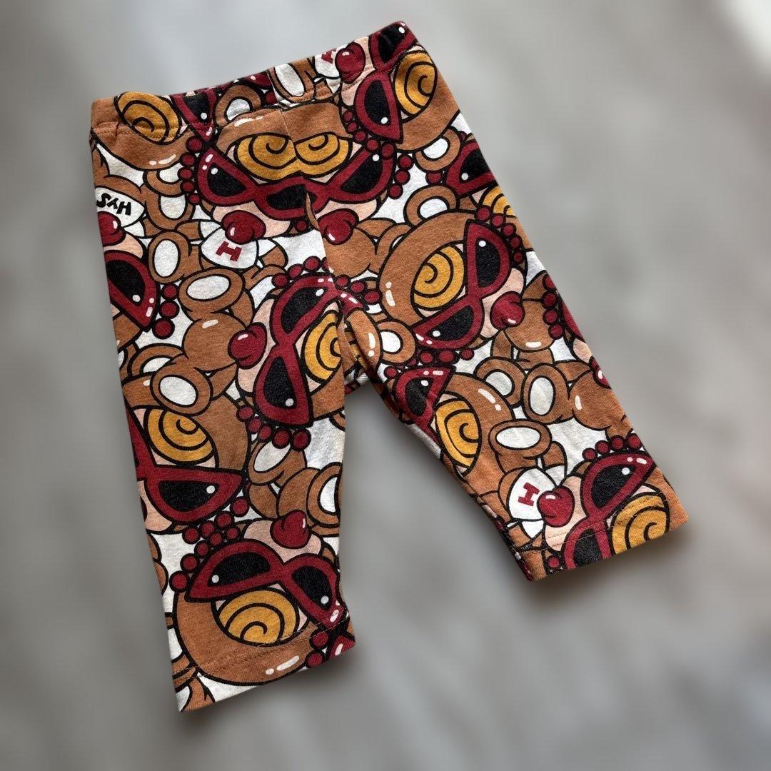 ヒステリックミニ ブラウンテディ レギンス - メルカリ