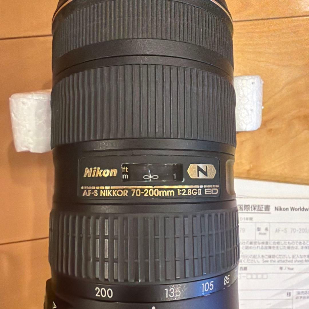 美品Nikon AF-S NIKKOR 70-200 f/2.8 ED VR Ⅱ