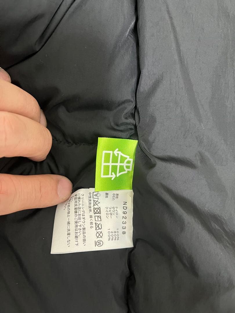 THE NORTH FACE ダウンベスト　ヌプシ　ブラック