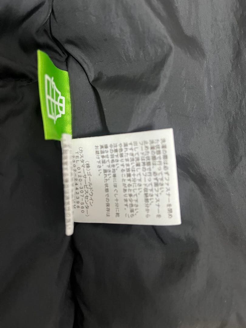 THE NORTH FACE ダウンベスト　ヌプシ　ブラック