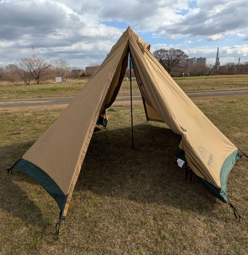 3F ULGEAR 210T 希少ワンポールテント グランドシート付 - メルカリ