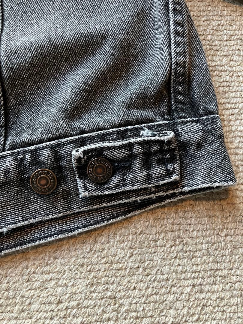Levi’s 80S 先染め ブラックデニムジャケット 70507-4858