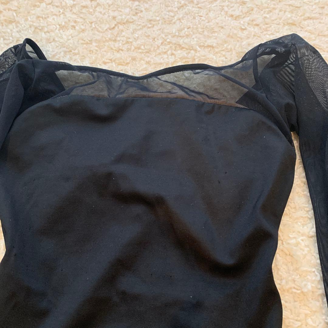 Black stinaレオタード