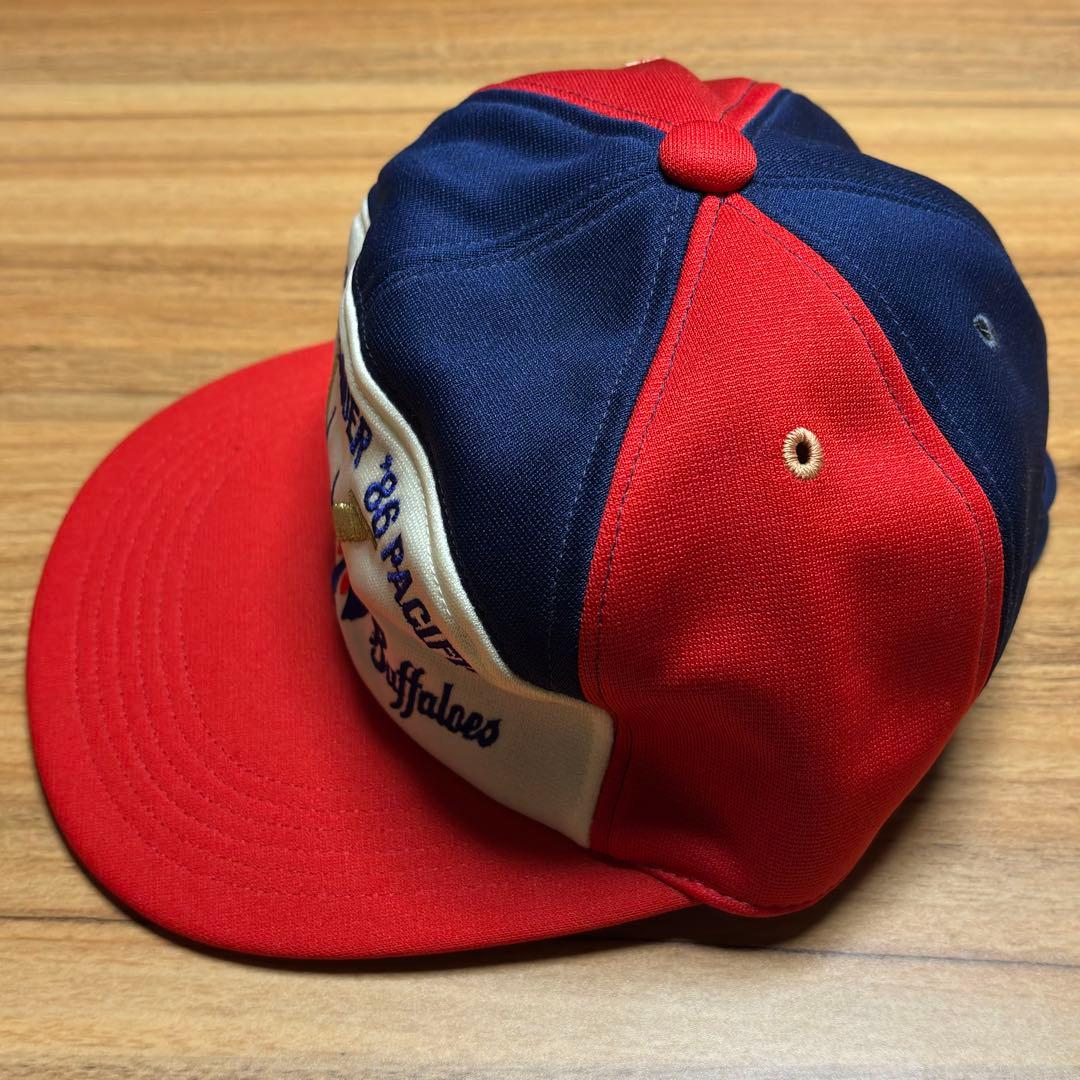 【激レア】 近鉄バファローズ 幻の1986年パ・リーグ優勝記念キャップ 田口帽子