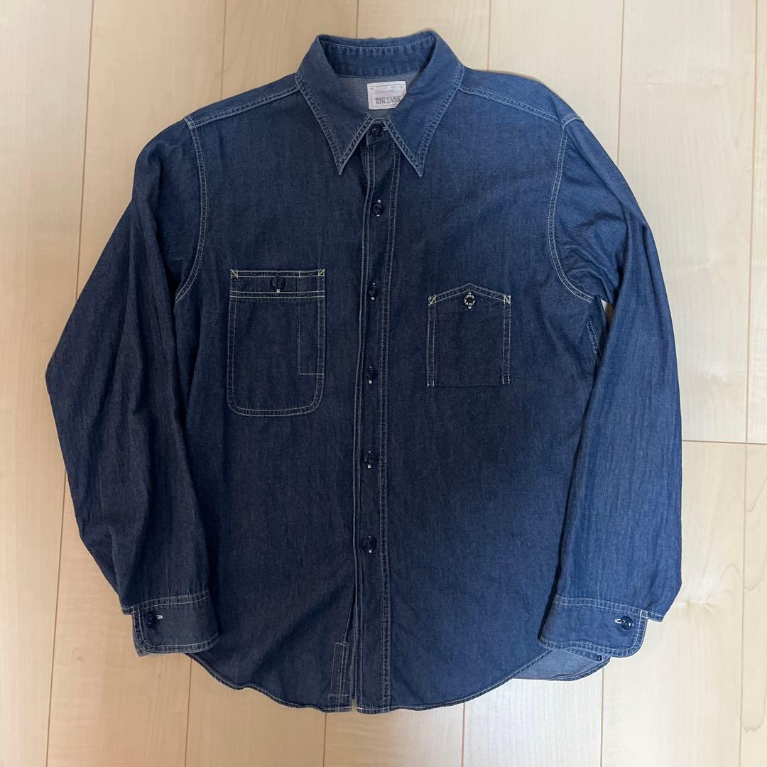 m.v.p. x BIG YANK デニムシャツ 2色セット ファッション メンズ