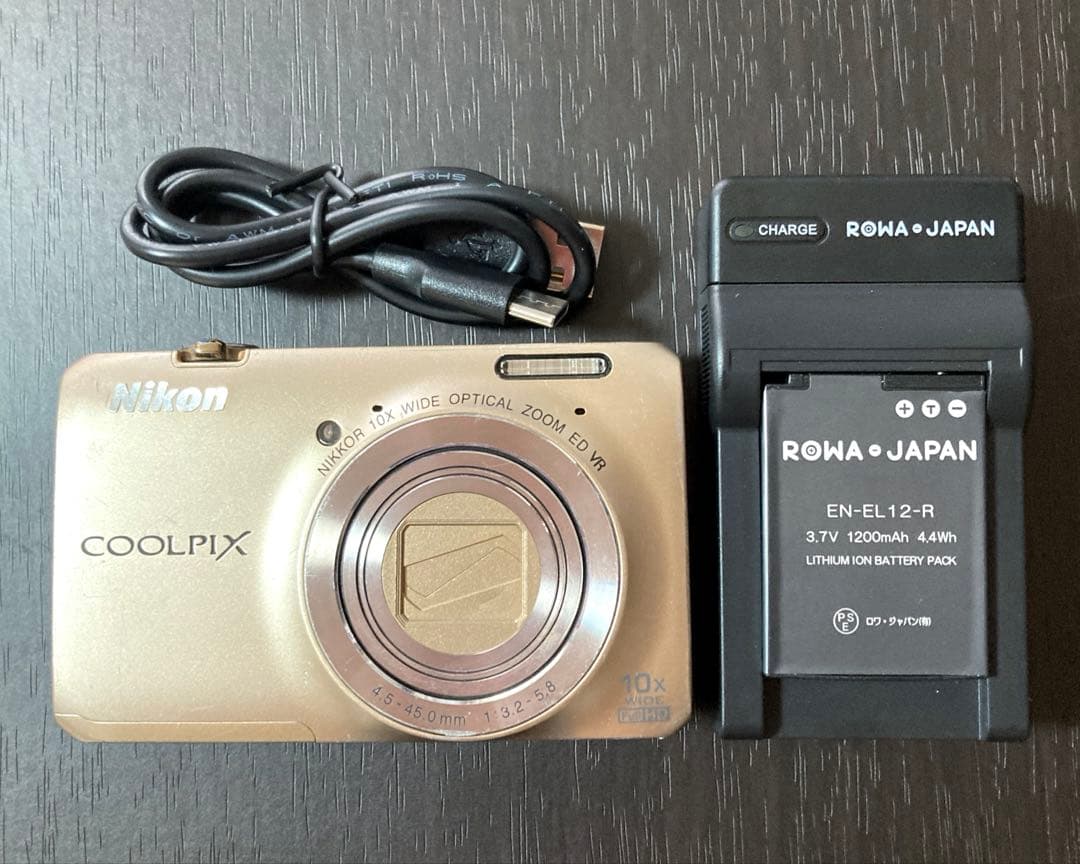 Nikon ニコン COOLPIX S6300 ゴールド 動作確認済 テレビ・オーディオ