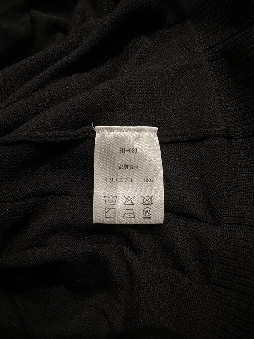 完売 美品 ハイアンド Ruffled-Hem Polo Dress hiand