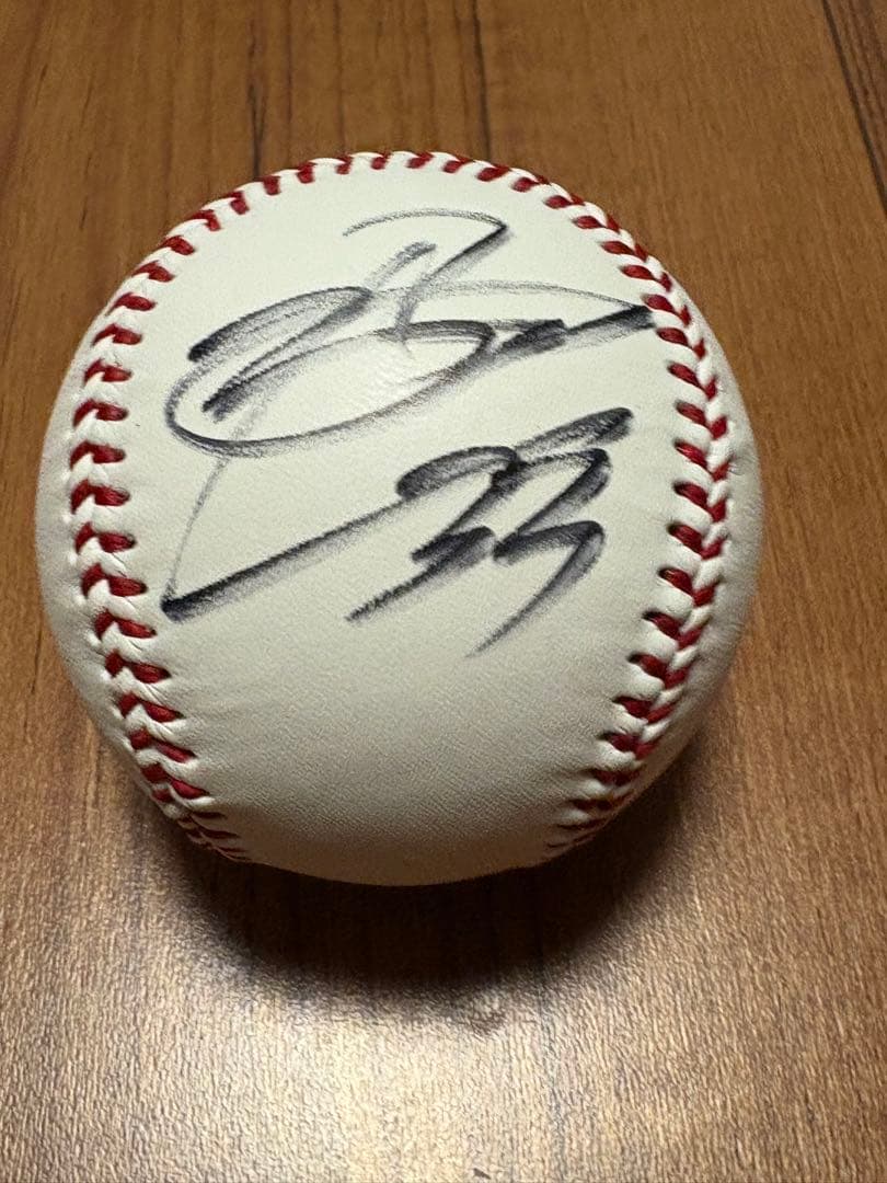 【新品未使用】ソフトバンク 廣瀨隆太 慶応大学 直筆サインボール 残り1点