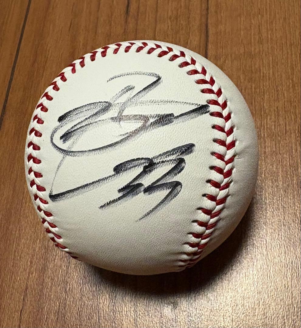 【新品未使用】ソフトバンク 廣瀨隆太 慶応大学 直筆サインボール 残り1点