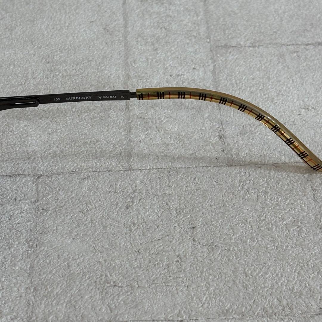 BURBERRY ☆バーバリー　リムレス サングラス　グレー　by SAFILO