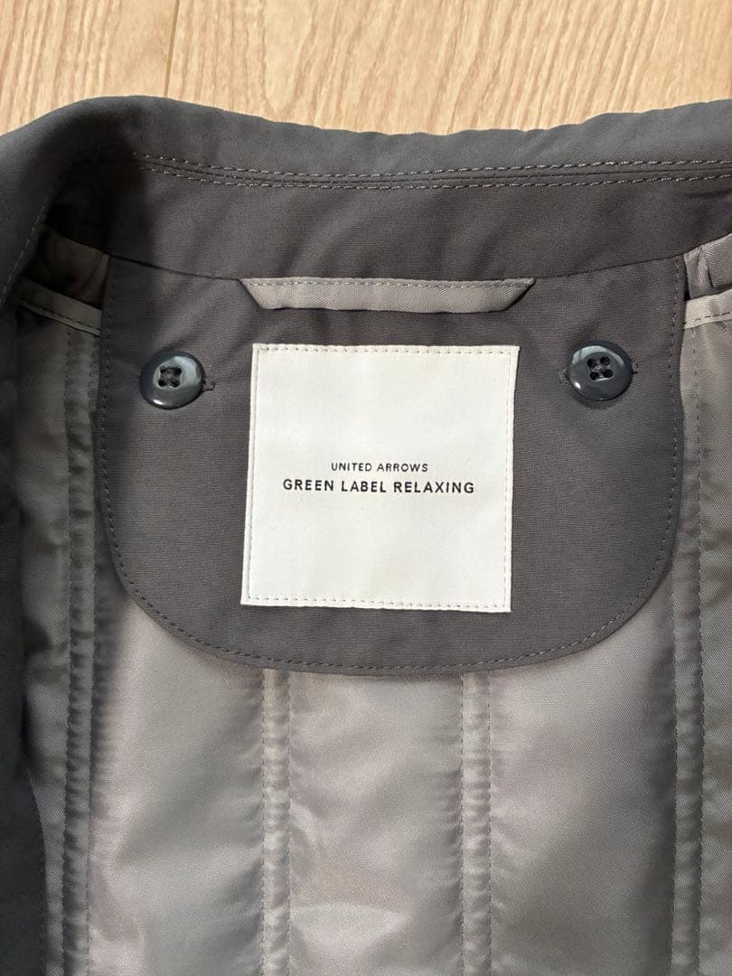 green label relaxing ステンカラーコートMINOTECH