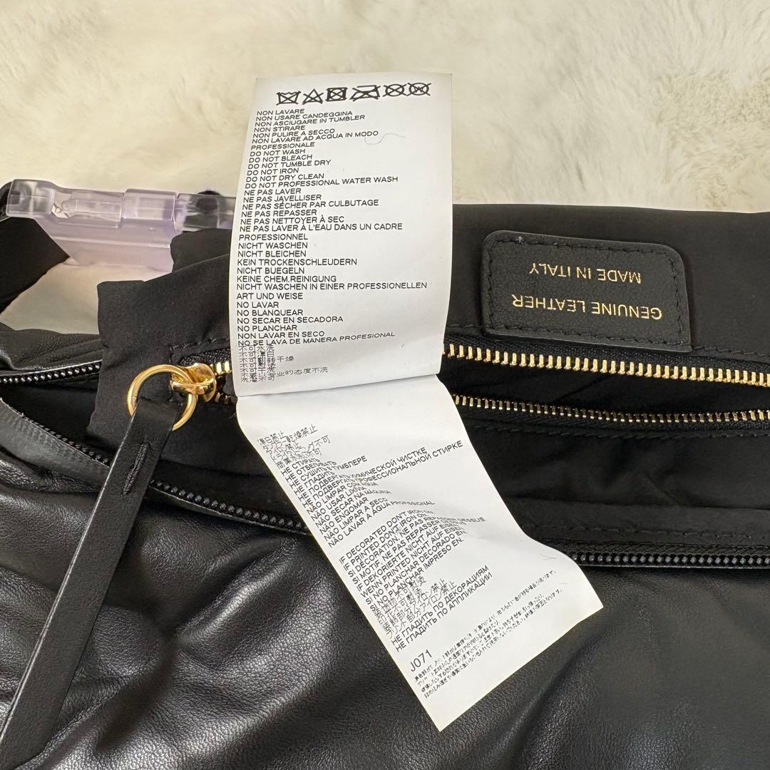 美品 メゾンマルジェラ グラムスラム レザー ボディバッグ ウエストポーチ