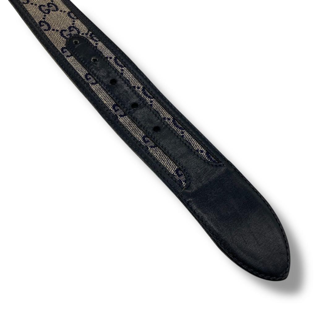 グッチ ベルト マーモント GG レザー 70/28 ブラック