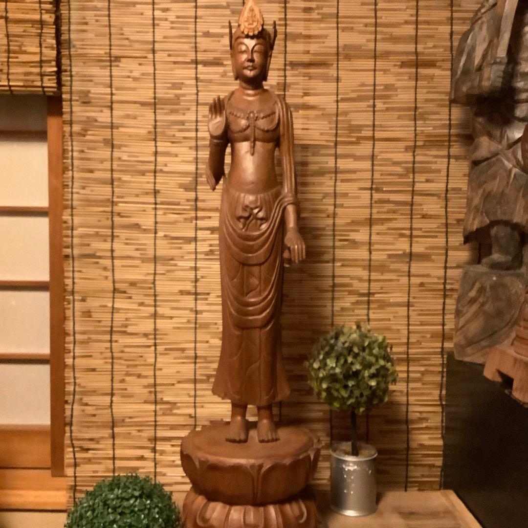 大正期「白鳳文化・夢違観音菩薩立像」法隆寺国宝写仏・平城京・天平