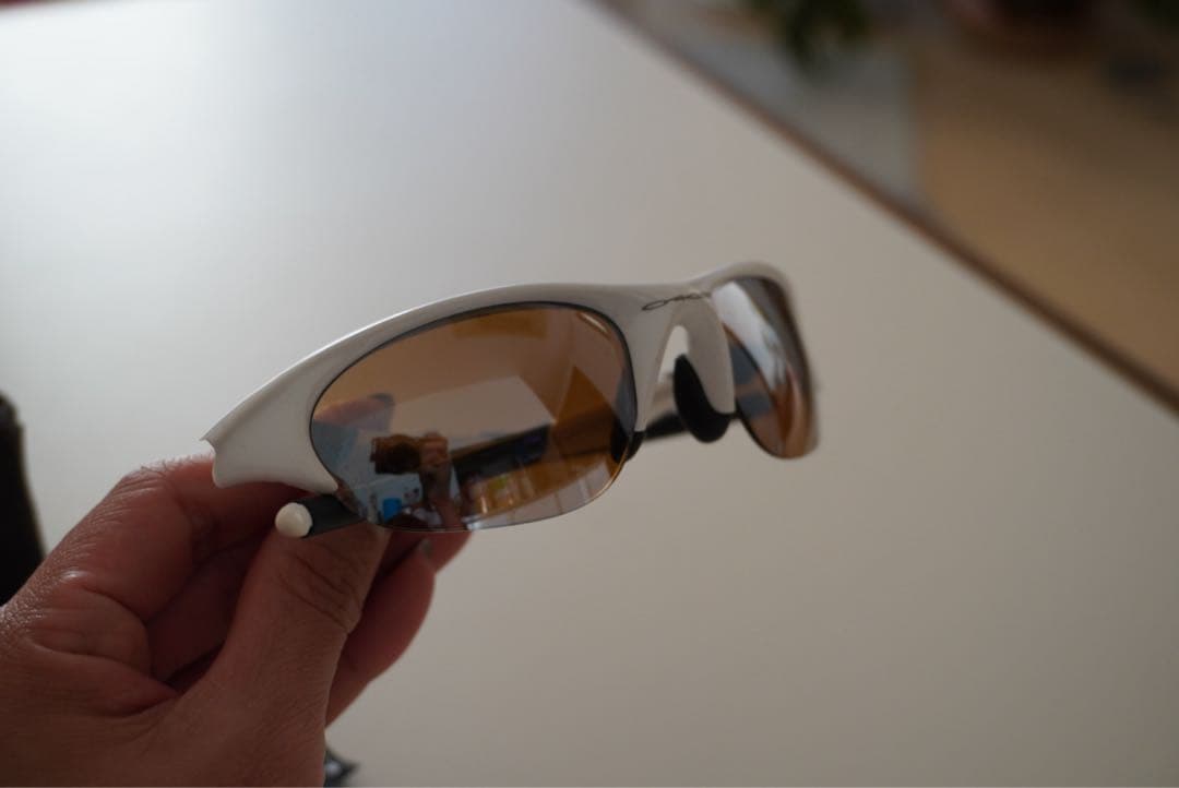 OAKLEY HALF JACKET サングラス PEARL TITANIUM