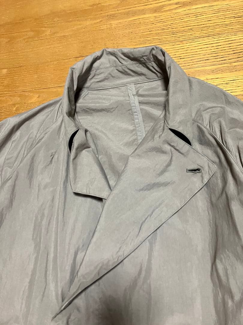 teatora device coat packable シルバー&ゴールド別注