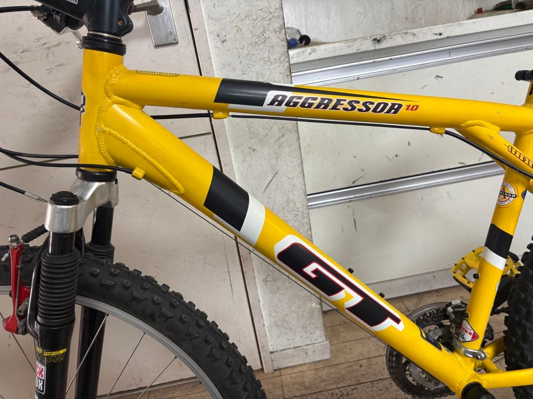 GT Aggressor 1.0 MTBマウンテンバイク イエロー - メルカリ