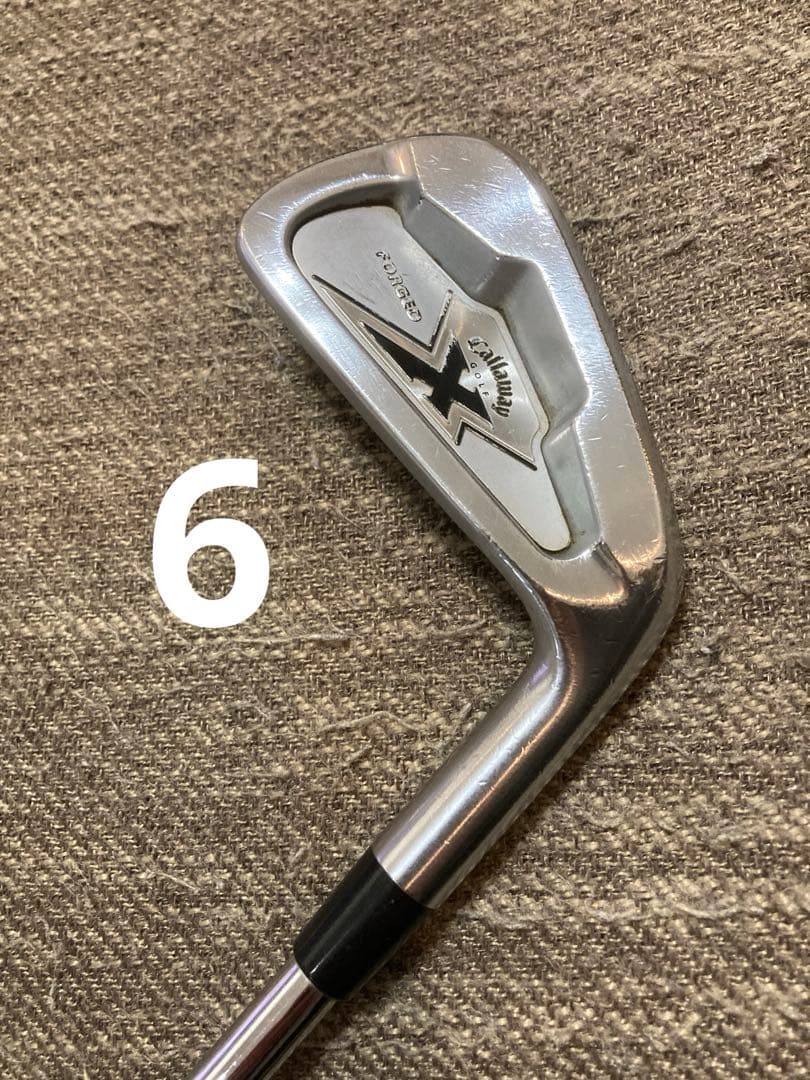 【６本】キャロウェイXフォージド　5.6.7.8.9.P