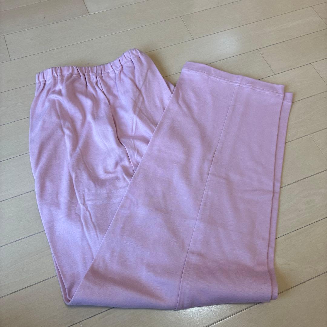 新品！ワコール 睡眠科学 パジャマ Ｌサイズ 天綿　ピンク　長袖　あったか素材