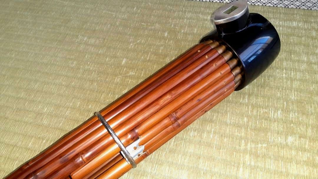 雅楽　笙　煤竹　矢竹　雌竹
